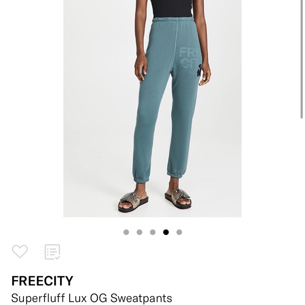 Free city sweatpants worn once